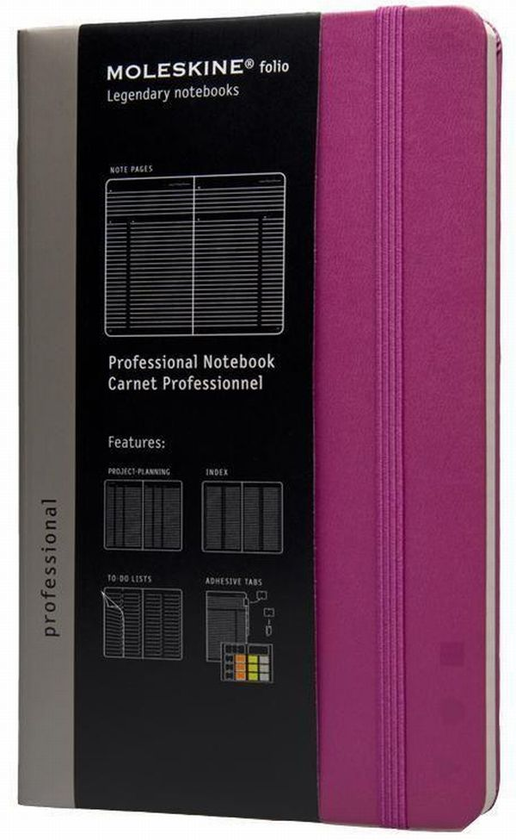  «Записник Moleskine Professional середній маджента (PFFNT03D1)», бренду Moleskine - фото №1