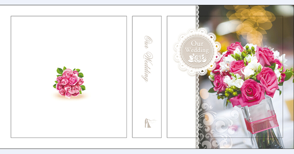  «Фотоальбом UFO 10x15x200 Wedding moments (C-46200 Wedding moments)», brand UFO / UFO /  - фото №1