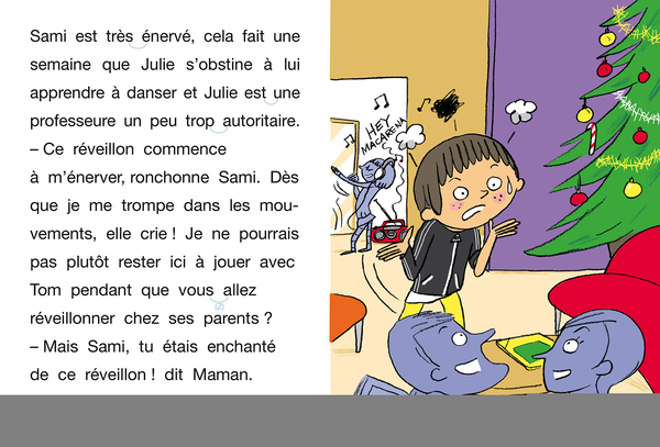 Бумажная книга «Sami et Julie CE1 Le réveillon de Sami et Julie» - фото №1