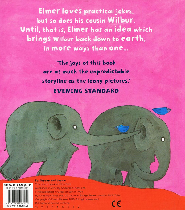 Паперова книга «Elmer and Wilbur», автор Девід Маккі - фото №1