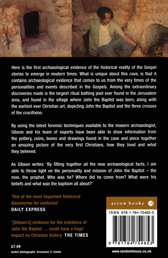 Бумажная книга «The Cave Of John The Baptist», автор Шимон Гибсон - фото №1