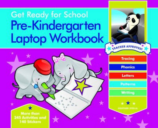 [object Object] «Get Ready For School Pre-Kindergarten Laptop Workbook», автор Хизер Стелла - фото №1
