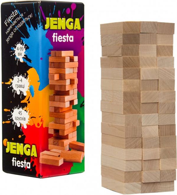  «Настольная игра Strateg Jenga Fiesta (30964)», бренда Strateg - фото №1
