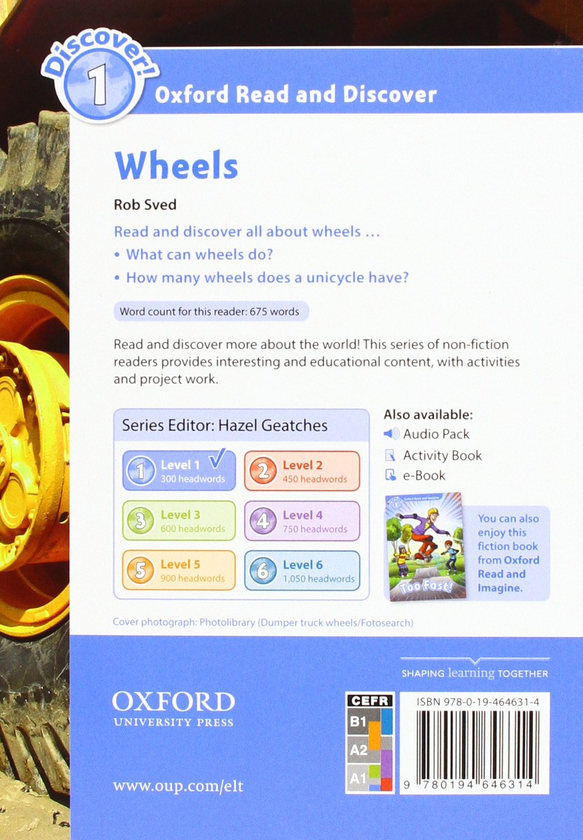 [object Object] « Oxford Read and Discover Level 1. Wheels Audio Pack», автор Роб Свед - фото №2 - миниатюра