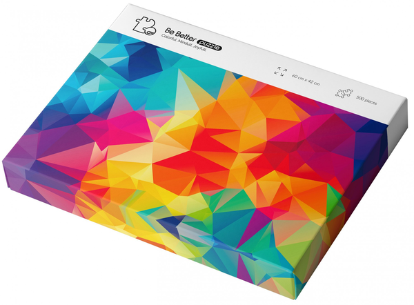  «Пазл Be Better Puzzle Colorful (210321/1)», бренду Be Better Puzzle - фото №1