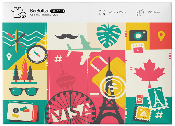 undefined «Пазл Be Better Puzzle Travel (210321/5)», бренда Be Better Puzzle - фото №3 - миниатюра