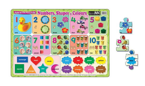 [object Object] «Fun With Puzzles. Numbers, Shapes & Colours» - фото №2 - миниатюра