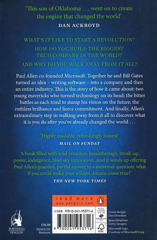Бумажная книга «Idea Man. A Memoir by the Co-founder of Microsoft», автор Пол Аллен - фото №1