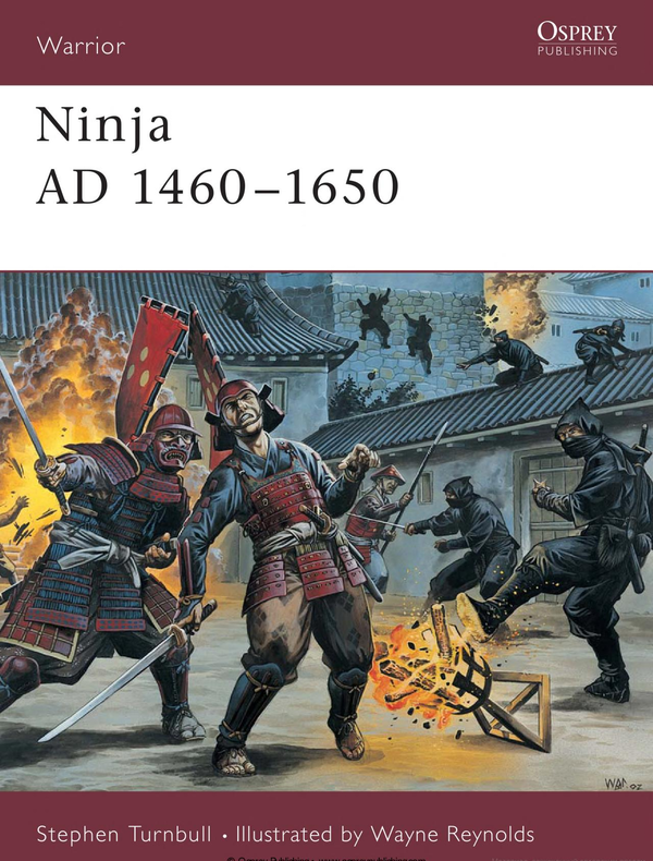Бумажная книга «Ninja AD 1460–1650», автор Стивен Тернбулл - фото №1