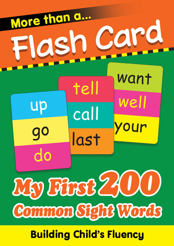 [object Object] «More Than Flash Cards. My First 200 Common Sight Words. Revised» - фото №1