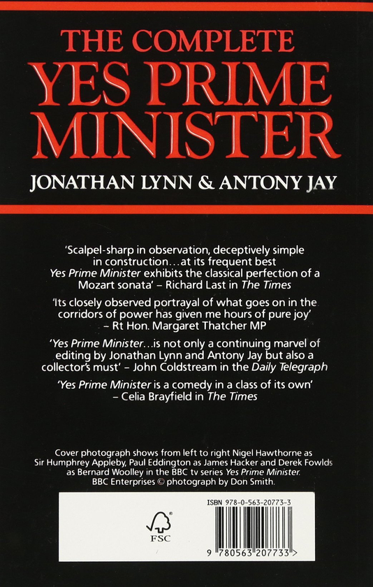 Бумажная книга «The Complete Yes Prime Minister», авторов Энтони Джей, Джонатан Линн - фото №1