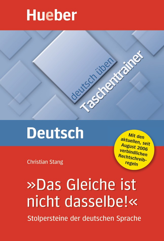 Бумажная книга «deutsch uben, Taschentrainer, Das Gleiche», автор Кристиан Станг - фото №1