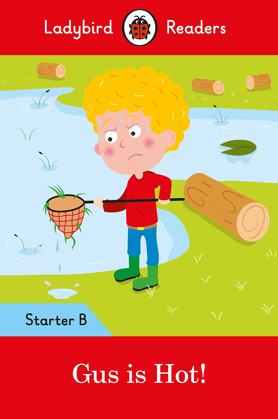 Бумажная книга «Ladybird Readers Starter B Gus is Hot!» - фото №1