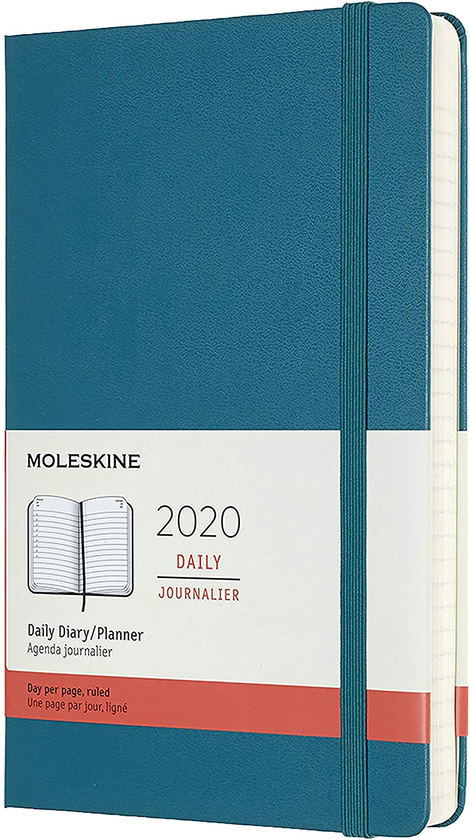  «Ежедневник Moleskine на 2020 год Магнетический зеленый (DHK3412DC3Y20)», бренда Moleskine - фото №1