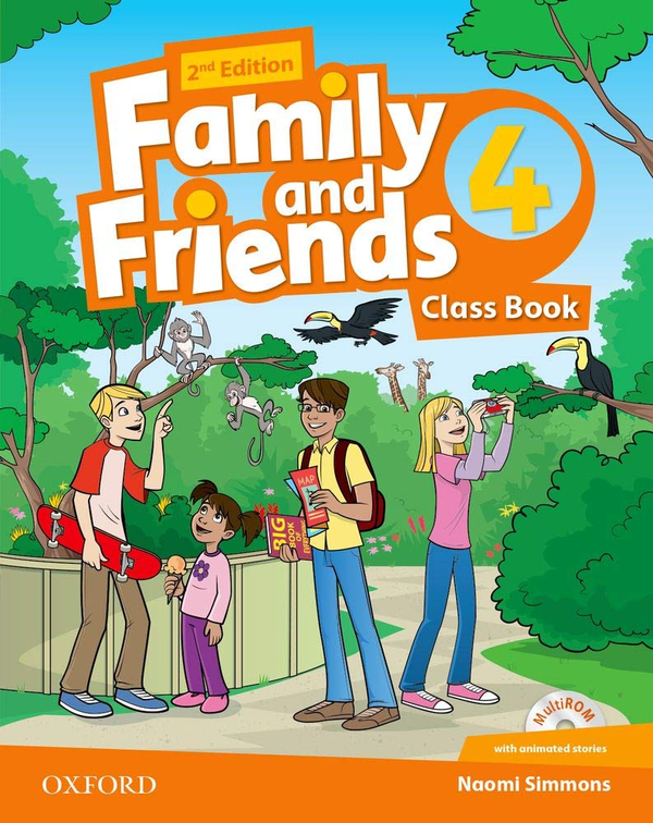 Паперова книга «Family and Friends. Level 4. Class Book» - фото №1