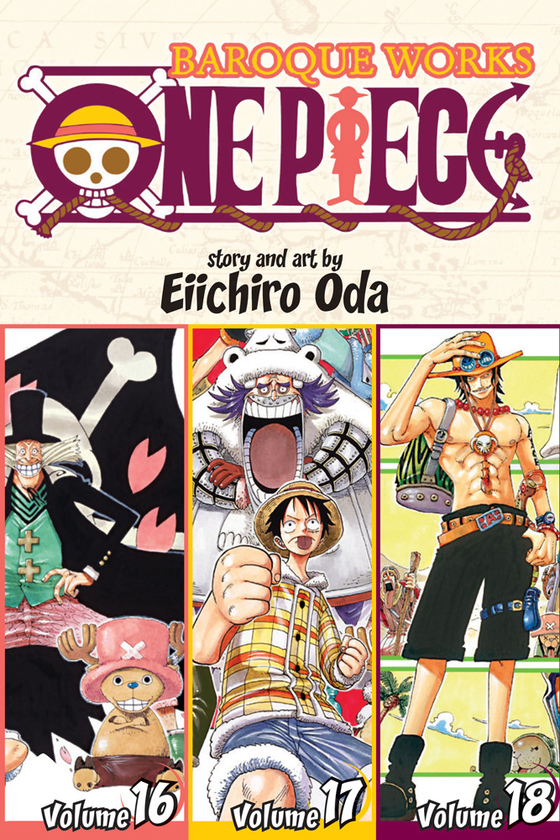 [object Object] «One Piece. 3-in-1 Edition. Volume 6», автор Эйитиро Ода - фото №1