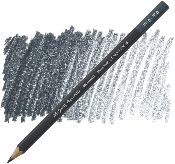  «Олівець Caran d'Ache Museum Aquarelle Payne's Grey (3510.508)», бренду Caran d'Ache - фото №1
