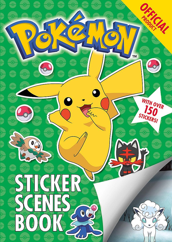 [object Object] «The Official Pokemon Sticker Scenes Book» - фото №1