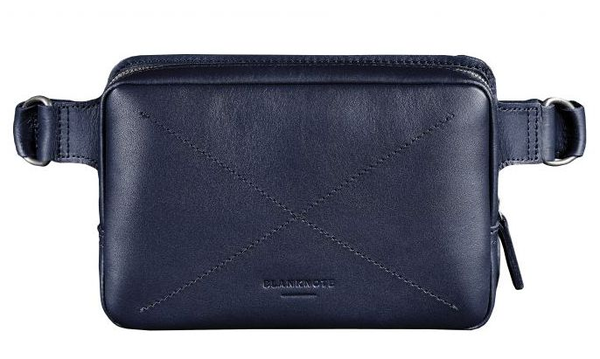 «Поясная сумка BlankNote Dropbag Mini Темно-синяя (BN-BAG-6-navy-blue)», бренда BlankNote - фото №1