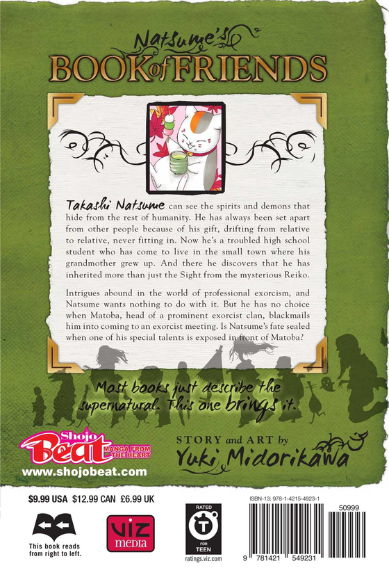 Паперова книга «Natsume’s Book of Friends. Volume 13», автор Юкі Мідорікава - фото №1