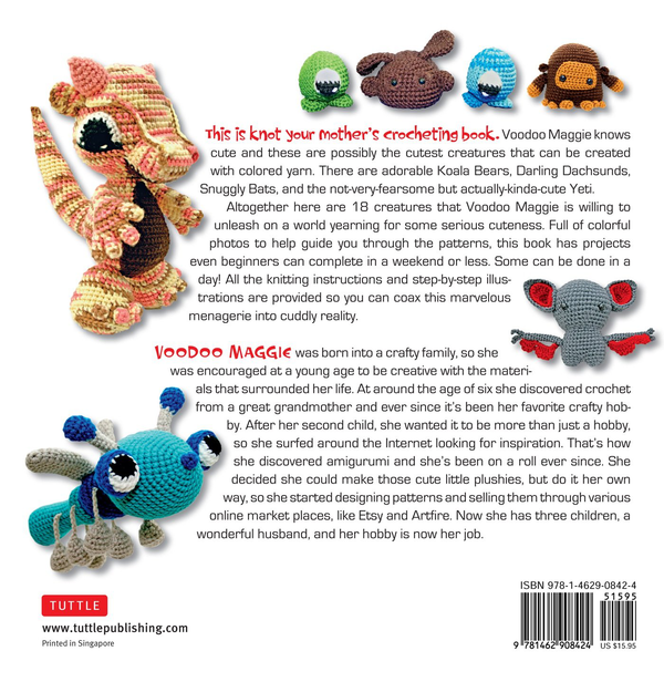 Паперова книга «Adorable Amigurumi. Cute and Quirky Crocheted Critters», автор Ерін Кларк - фото №1