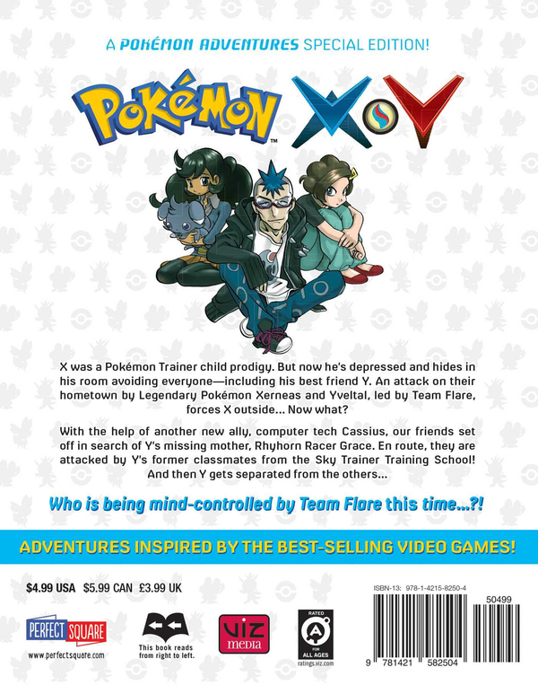 Бумажная книга «Pokemon X•Y.  Volume 5», автор Хидэнори Кусака - фото №1