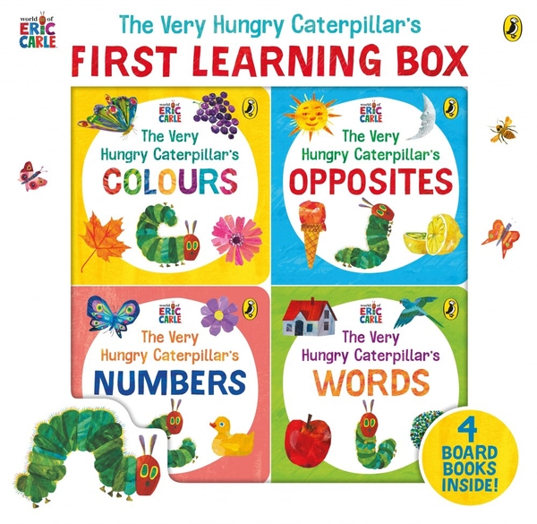 Бумажная книга «The Very Hungry Caterpillar's. First Learning Box», автор Эрик Карл - фото №1