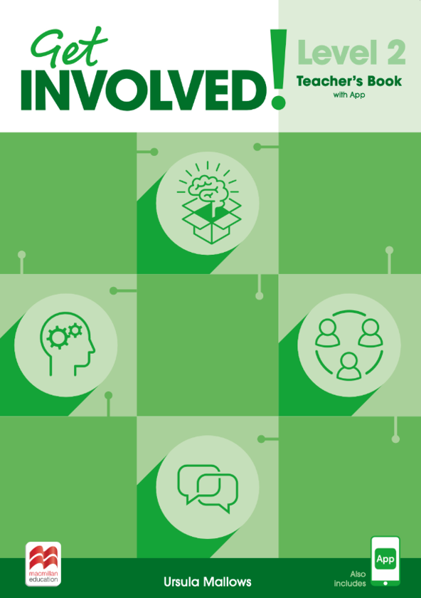 Паперова книга «Get Involved for Ukraine 2. Teacher's Book with Teacher's App», автор Урсула Меллоуз - фото №1