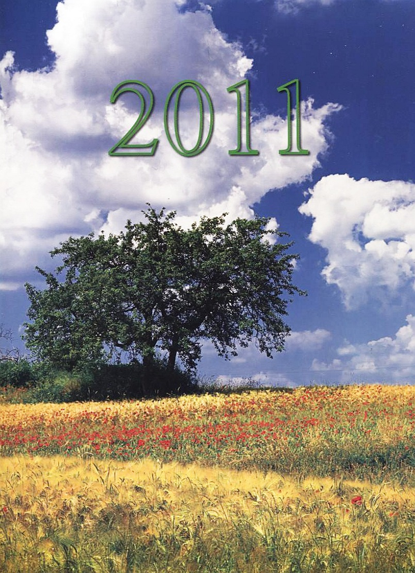 Перекидний календар на 2011 рік. Чотири сезони