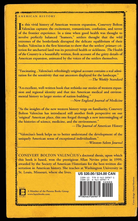 Бумажная книга «The Health of the Country», автор Коневери Валенсий - фото №1