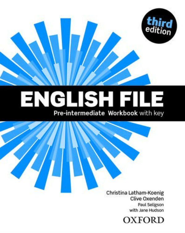 [object Object] «English File Pre-Intermediate Workbook with Answer Key (without CD-ROM)», авторов Клайв Оксенден, Кристина Латам-Кениг - фото №1