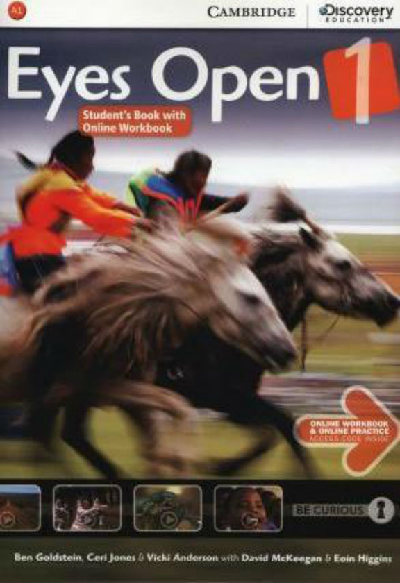 Бумажная книга «Eyes Open Level 1 Student's Book with Online Workbook and Online Practice», авторов Кери Джонс, Вики Андерсон, Дэвид Маккиган, Бен Голдштейн - фото №1