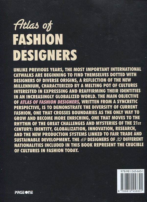 Бумажная книга «Atlas of Fashion Designers», авторов Лаура Эчейза Небреда, Мария Асэнсио - фото №1