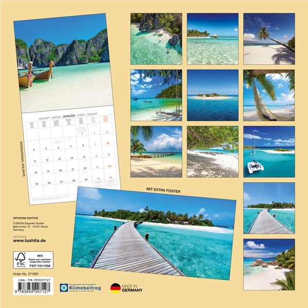 Паперова книга «Trauminseln / Dream Island / Îles de Rêve 2027» - фото №1
