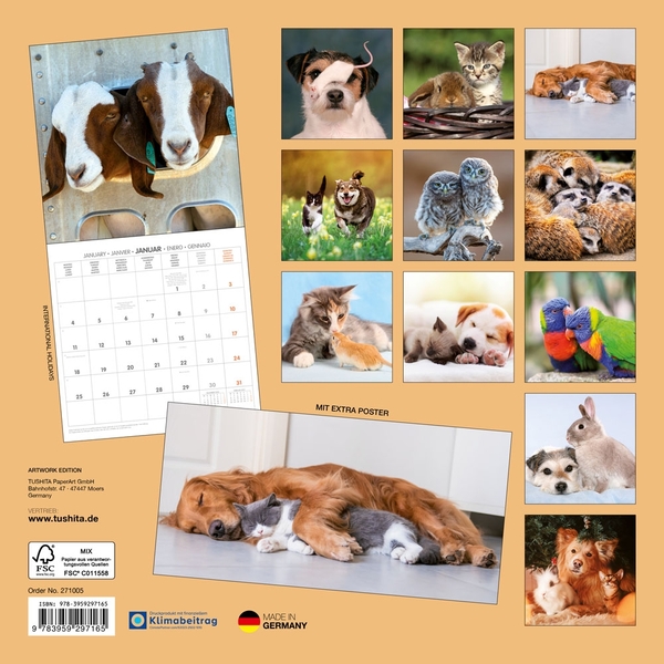 Бумажная книга «Kleine Freunde / Little Friends / Petits Amis 2027» - фото №1