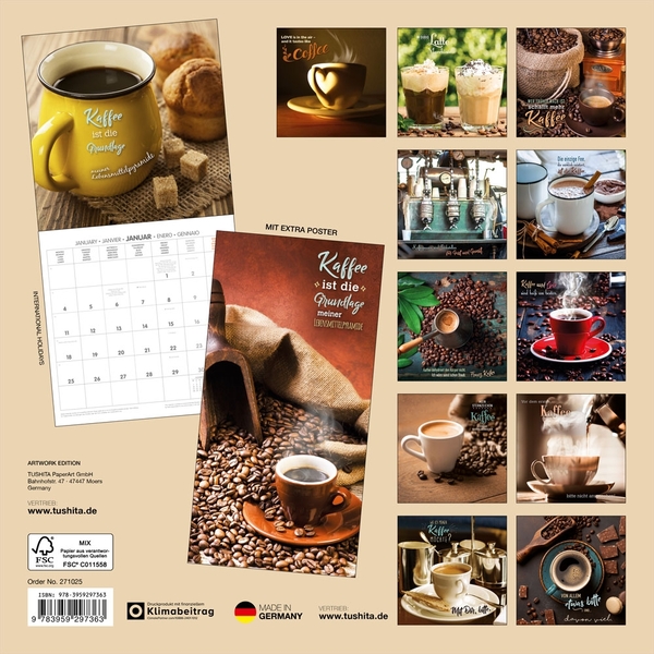 Бумажная книга «Kaffee / Coffee / Café 2027» - фото №1