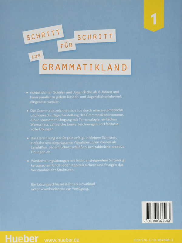 Бумажная книга «Schritt fur Schritt ins Grammatikland 1 (A1-A2) », авторов Ева Коккини, Амалия Петрова, Элени Франгу - фото №1