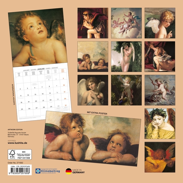 Бумажная книга «Engel /Angels / Anges 2027» - фото №1