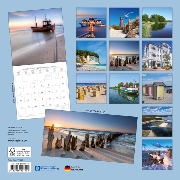 Паперова книга «Ostsee / Baltic Sea / Mer Baltique 2027» - фото №1