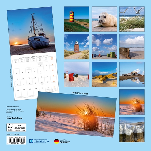 Бумажная книга «Nordsee / Northern Sea / Mer du Nord 2027» - фото №1