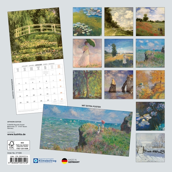 Паперова книга «Claude Monet 2027» - фото №1
