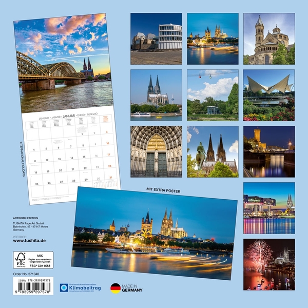 Бумажная книга «Köln / Cologne 2027» - фото №1