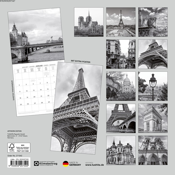 Бумажная книга «Paris Retro 2027» - фото №1