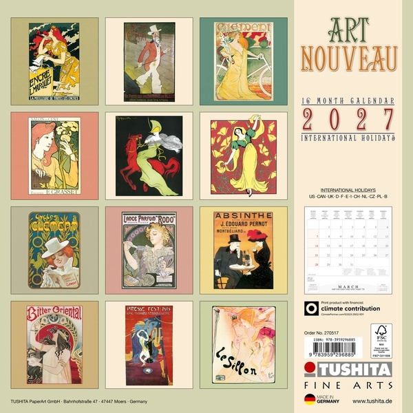 Бумажная книга «Art Nouveau 2027» - фото №1
