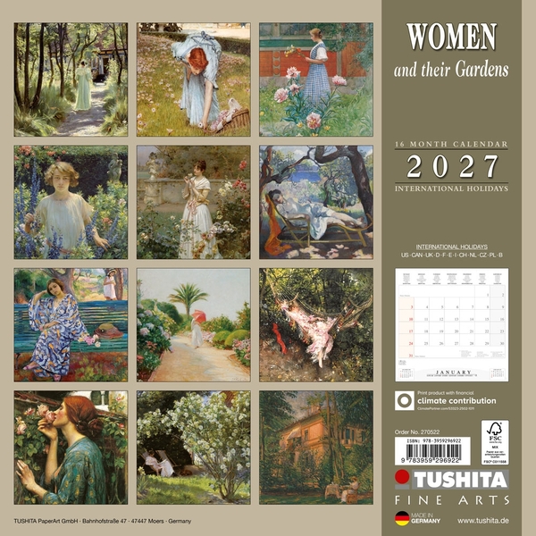 Бумажная книга «Women and their Gardens 2027» - фото №1