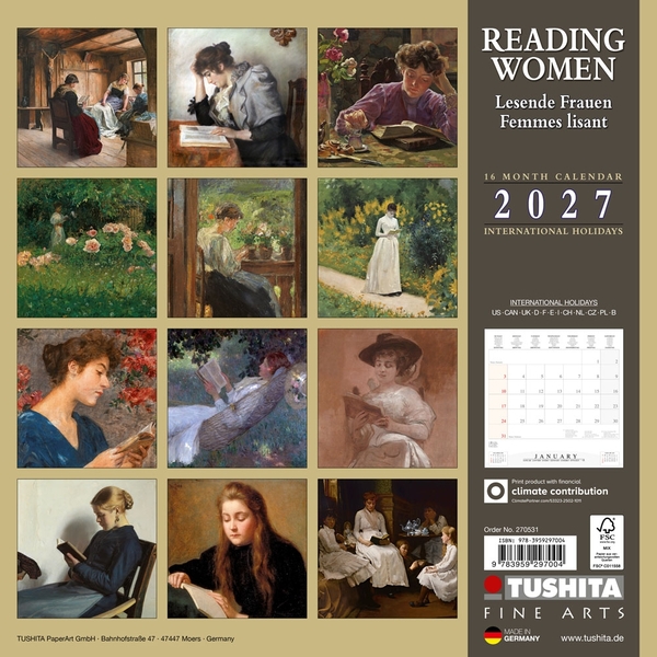 Бумажная книга «Reading Women 2027» - фото №1