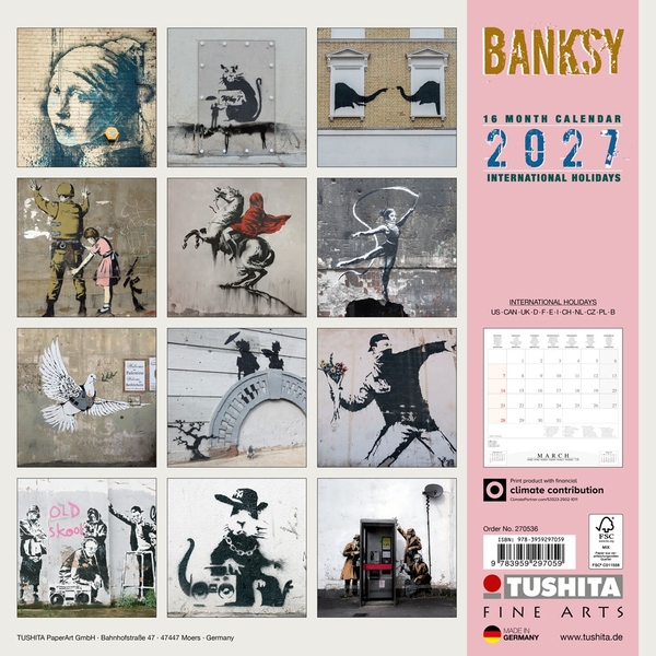 Бумажная книга «Banksy 2027» - фото №1
