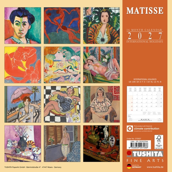 Паперова книга «Matisse 2027» - фото №1