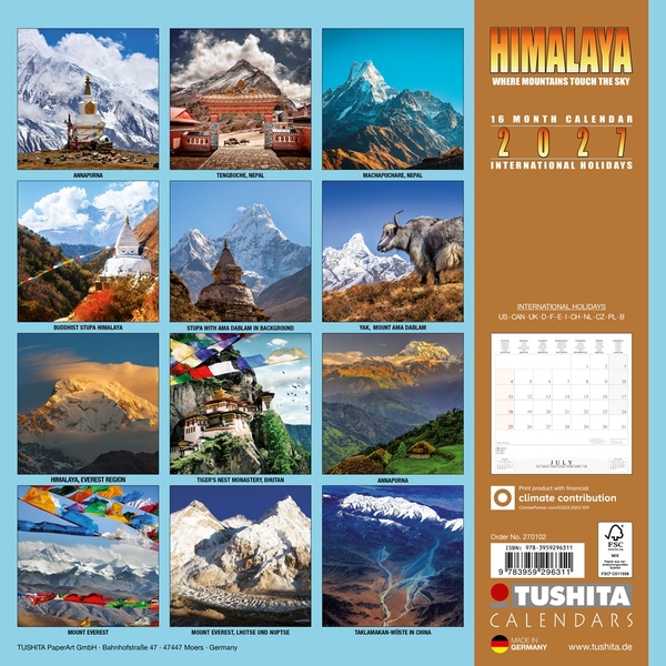 Бумажная книга «Himalaya 2027» - фото №1