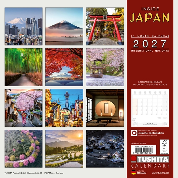 Бумажная книга «Inside Japan 2027» - фото №1